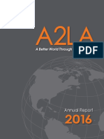 A2LA 2016 Annual Report - Final