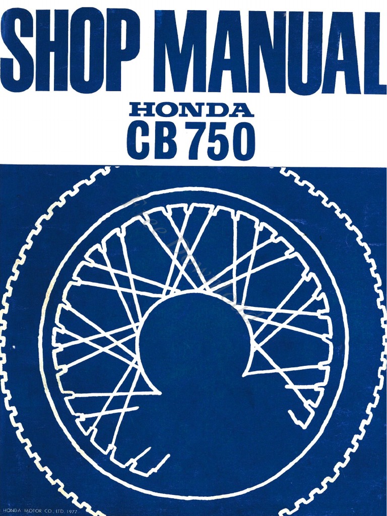 1978 Honda CB750 Manual Download | PDF | Outdoor Recreation