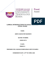 ABDULMANAFBINMAHMUD - 2020514971 - PI005U11CASE NOTE (Amar Sufian Bin Sulaiman V PP)