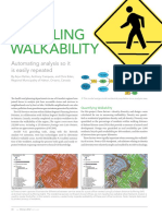 Modeling Walkability: Automating Analysis So It Is Easily Repeated