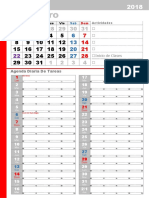 Calendario para Las Tareas de La Facu