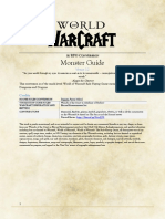 World of Warcraft 5e Monster Guide 3.2 PDF
