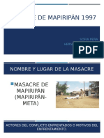 Masacre de Mapiripán 1997