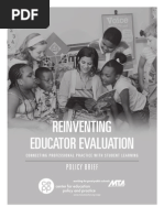 Download MTA Policy Brief Reinventing Educator Evaluation by WGBH News SN45792521 doc pdf