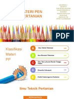 ANALISIS MATERI PERTANIAN