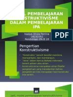 Nadya Olivia Perrina - 18231052 - IPA B 18 - PPT Konstruktivisme