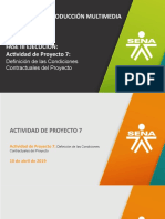 10 - 04 - 2019 AP7. Fase Ejecución - Definición de Las Condiciones Contractuales Del Proyecto - Evidencia Inglés