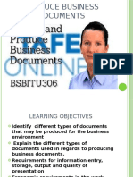 Produce Business Documents 3