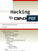 Hacking: Confraria de Segurança Da Informação 27 Nov 2013