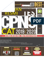 New Panduan Resmi Tes CPNS CAT 2019-2020 Full