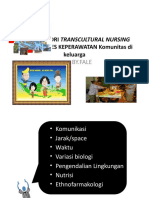 Aplikasi Teori Transcultural Nursing Dalam Proses Keperawatan Komunitas Di Keluarga