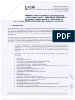 CRITERIOS APLICABLES PARA EL DESARROLLO DE INSPECCIONES