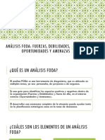 Análisis FODA PDF