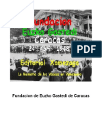 Fundacion de Euzko Gaztedi de Caracas