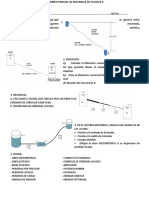 Examen Parcial de Mecanica de Fluidos Ii