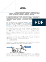 Inteligencia: evolución del concepto