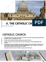 Ii. The Catholic Church: By: Education Group