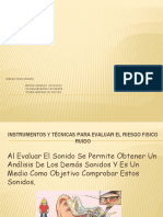 Diapositivas de RIESGO FISICO (RUIDO)
