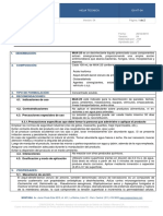 Hoja Tecnica Max 25 PDF