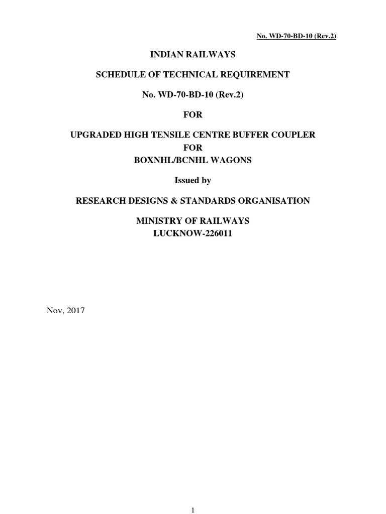 WD 70 BD 10 - Rev - 2 | PDF | Casting (Metalworking) | Heat Treating