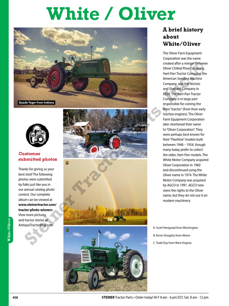 Oliver PDF | PDF | Vehicles | Machines
