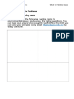 Reading Activity Topic: Environmental Problems: English Secondary 2