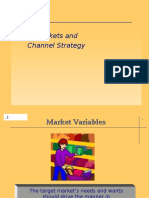 Target Markets and Channel Strategy
