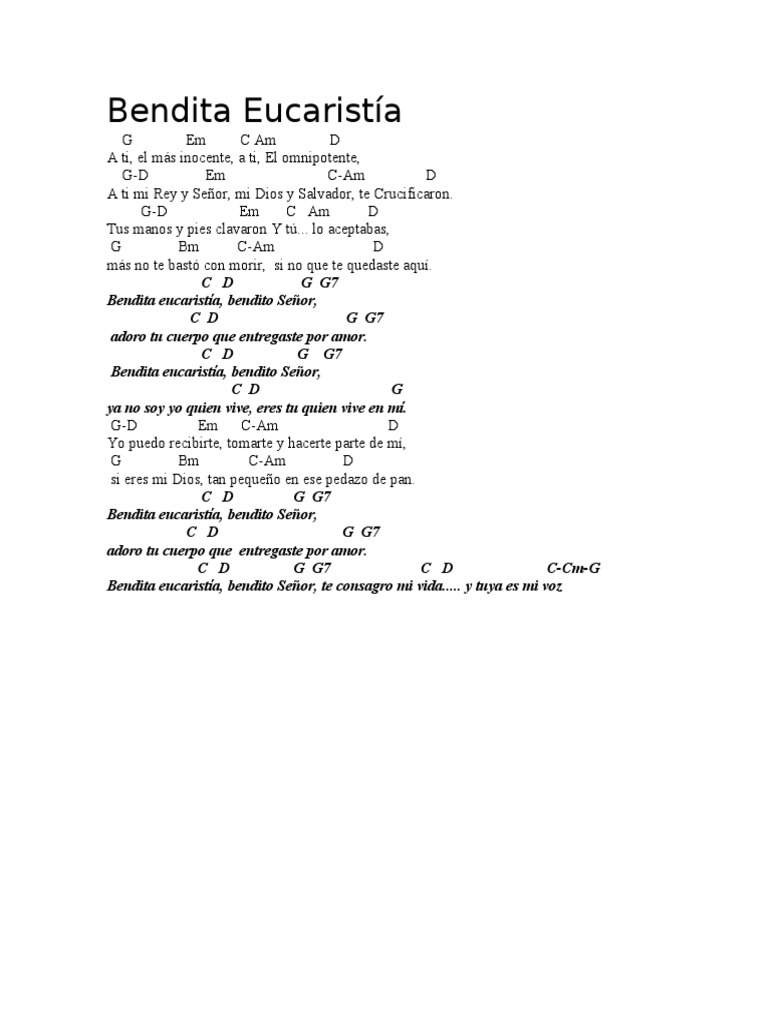 letra-y-acordes-de-bendita-eucarist-a-pdf