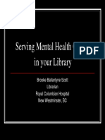 Serving Mental Health Clients in Your Library