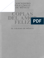 Cancionero Folklorico de Mexico Tomo 1 Coplas Del Amor Feliz 888904 PDF