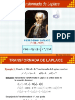 Laplace transforma ecuaciones diferenciales