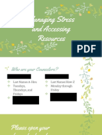 managing stress and accessing resources copy