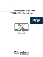 Apostila Caelum - html, css, javascript e php