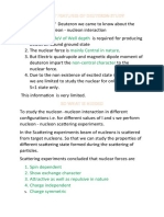 Properties of Nucleon Nucleon Int