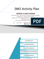 SMM & SMO Activity Plan: Tanzeel A.Rauf Patker