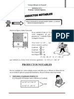 Módulo 1 Productos notables y multiplicación de Polinomios
