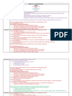 week four - learning outcomes