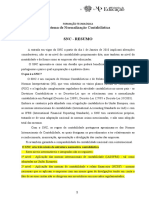 SNC-Resumo do Sistema de Normalização Contabilística