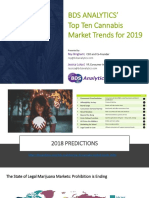 Top 10 Cannabis Market Trends for 2019