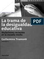 BIBLIOG.  TRAMA  de la desigualdad educativa