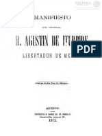 Manifiesto de Iturbide