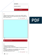 Digital Circuits-2 - Reports: Solution Report