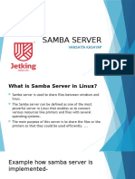Samba Server: Vanshita Kashyap
