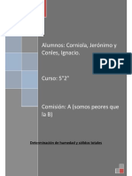 Determinación de Humedad y Sólidos Totales