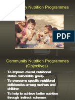 Community Nutrition Programmes