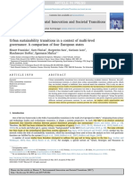 Ehnert Et Al. (2017) Urban Sustainability Transitions in A Context of Multi-Level Governance - A Comparison of Four European States