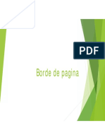 1 - Bordes de Pagina