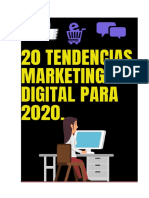 20 Tendencia Del Marketin Digital para El 2020
