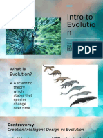1 Intro To Evolution