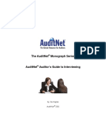 AuditNet Monograph Series Auditors Guide to Interviewing Public-NoPAssword